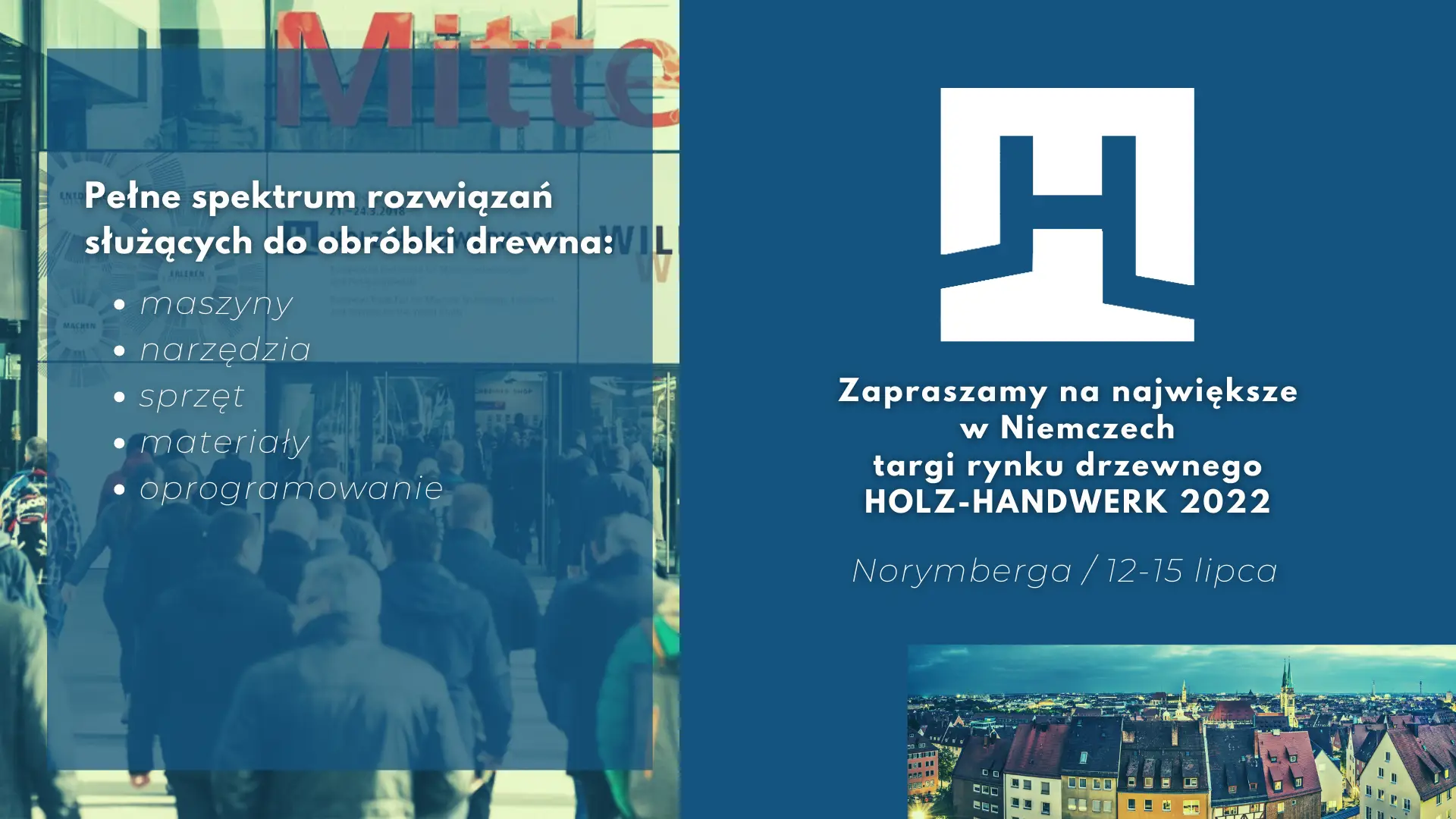 Odwiedź CNC Software Polska na Targach HOLZ-HANDWERK 2022